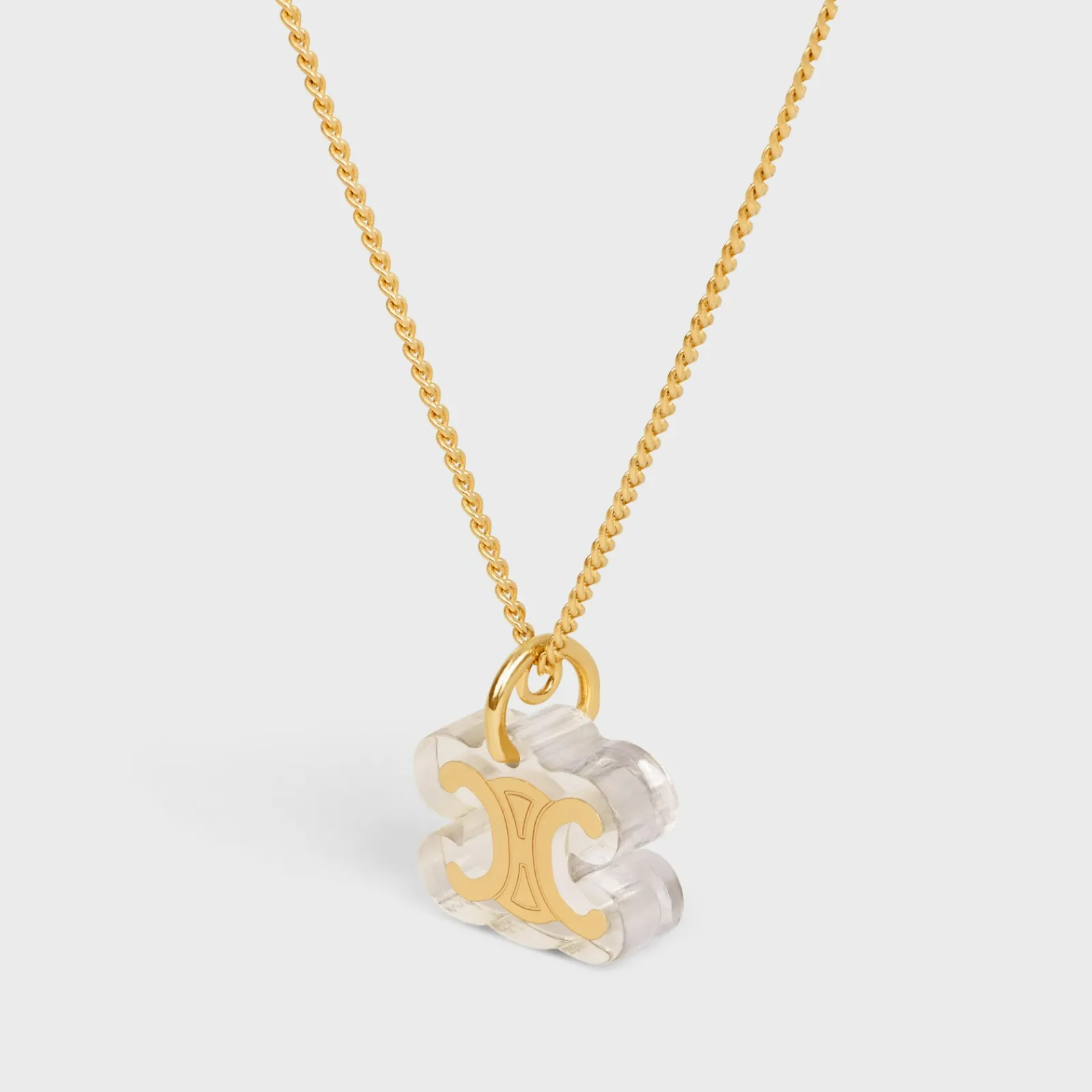 Online Glaçon Necklace in Brass with finish and Resin Women Triomphe | Other Lines