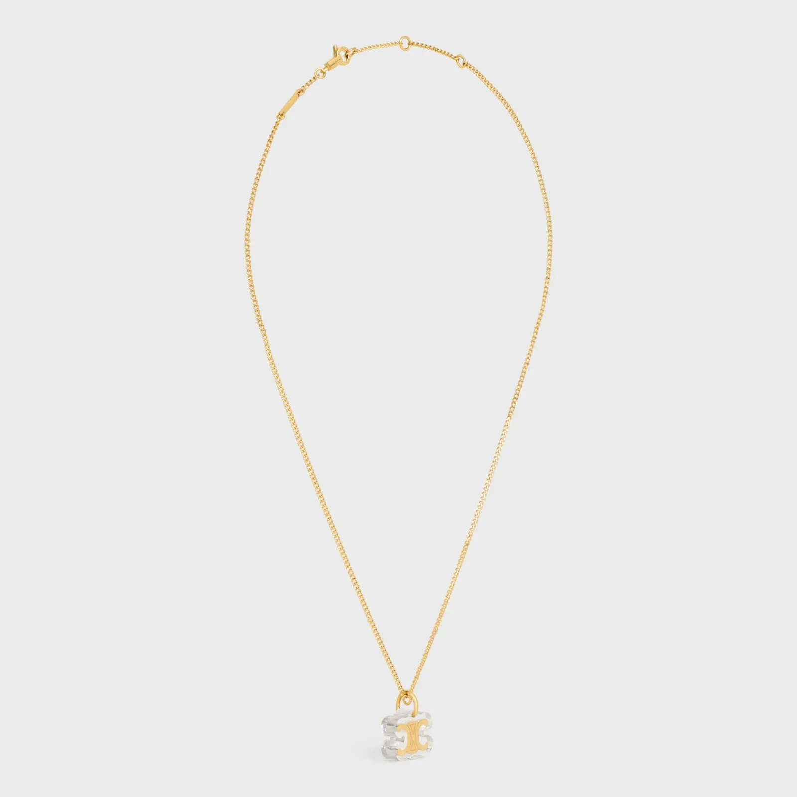 Online Glaçon Necklace in Brass with finish and Resin Women Triomphe | Other Lines