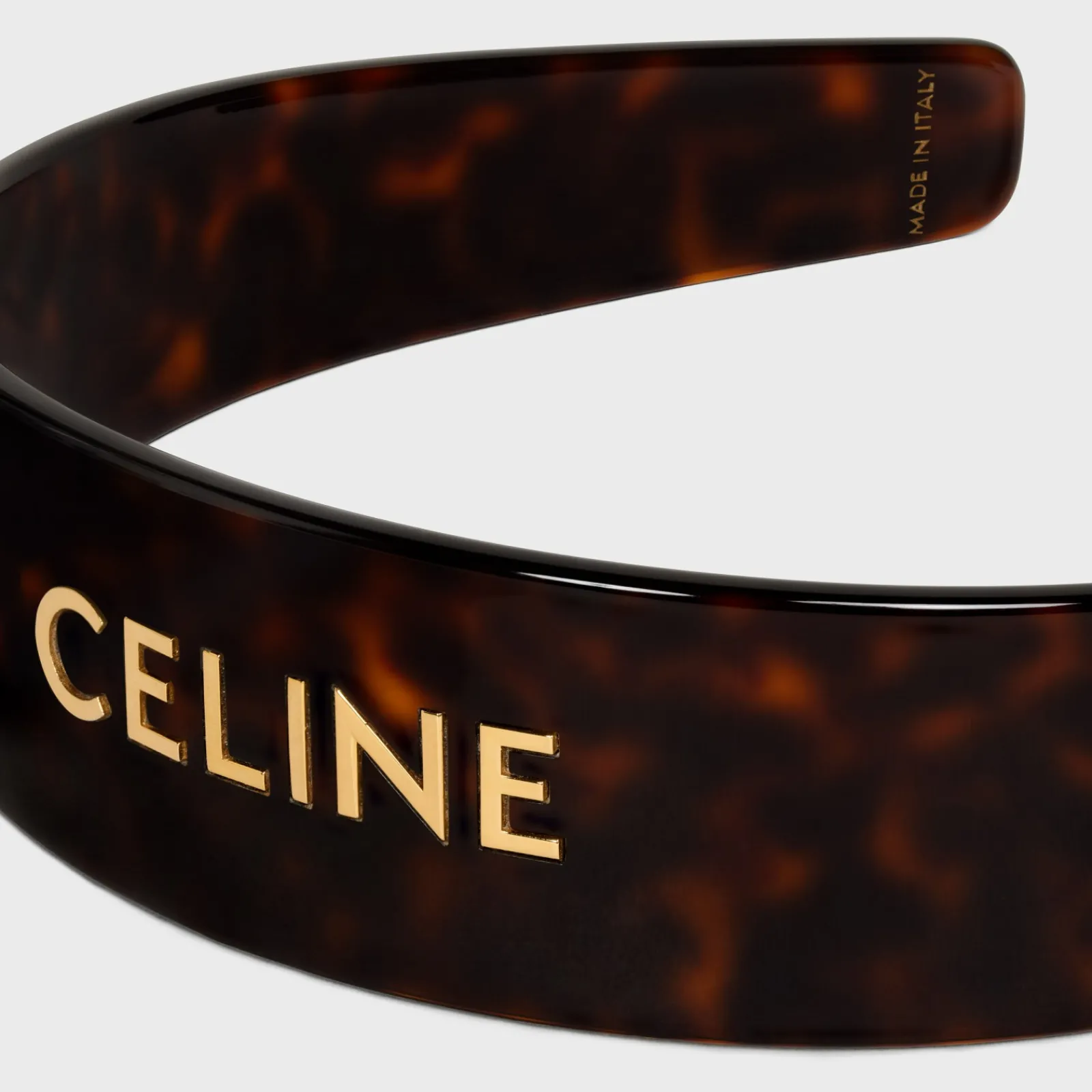 Fashion Headband in Acetate and Steel Women Hair Accessories
