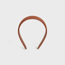 Discount Headband in Calfskin Leather Women Hair Accessories