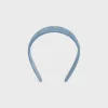 Outlet Headband in Cotton and Brass with Gold Finish Women Hair Accessories