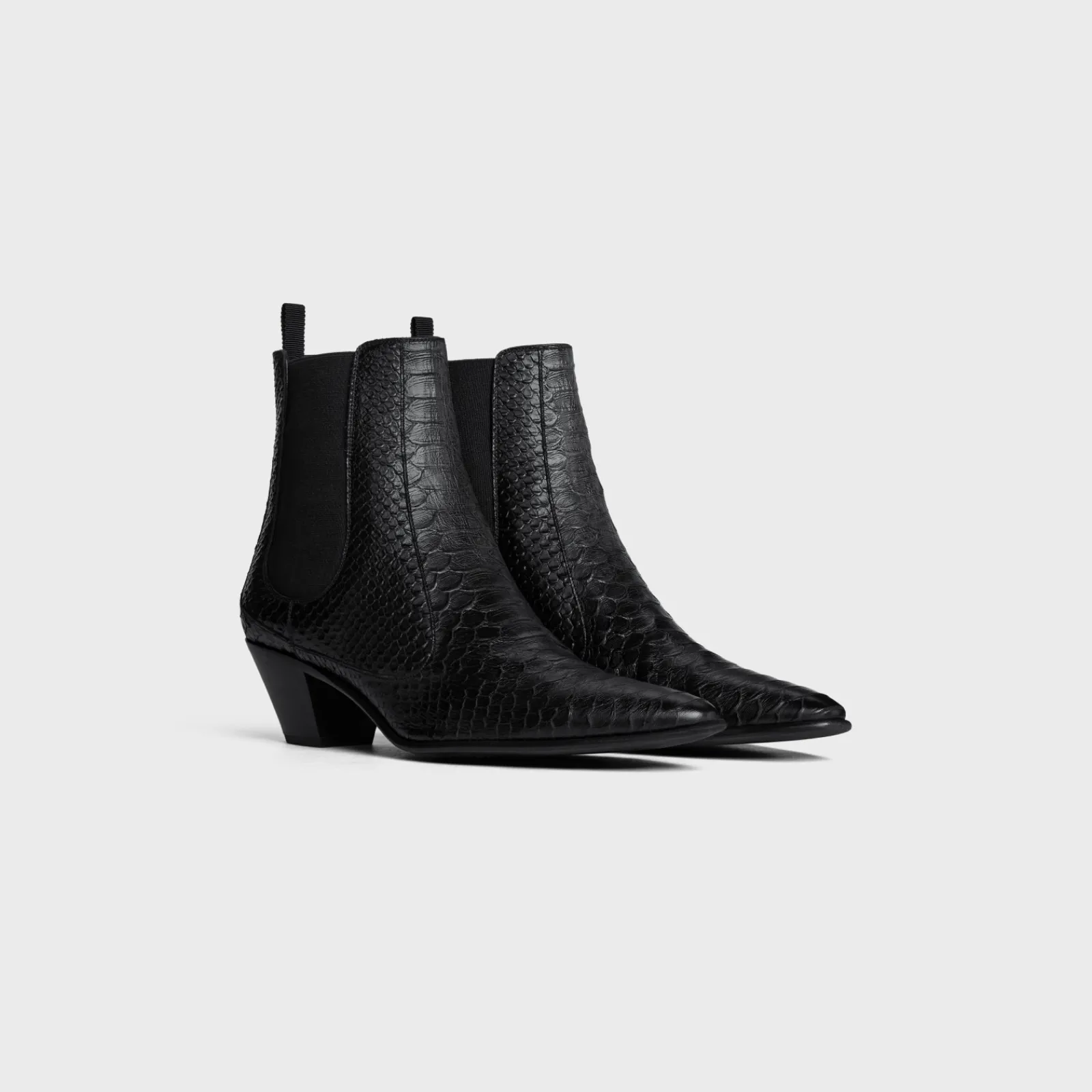 Outlet HECTOR CHELSEA BOOT in PYTHON STAMPED CALFSKIN Boots