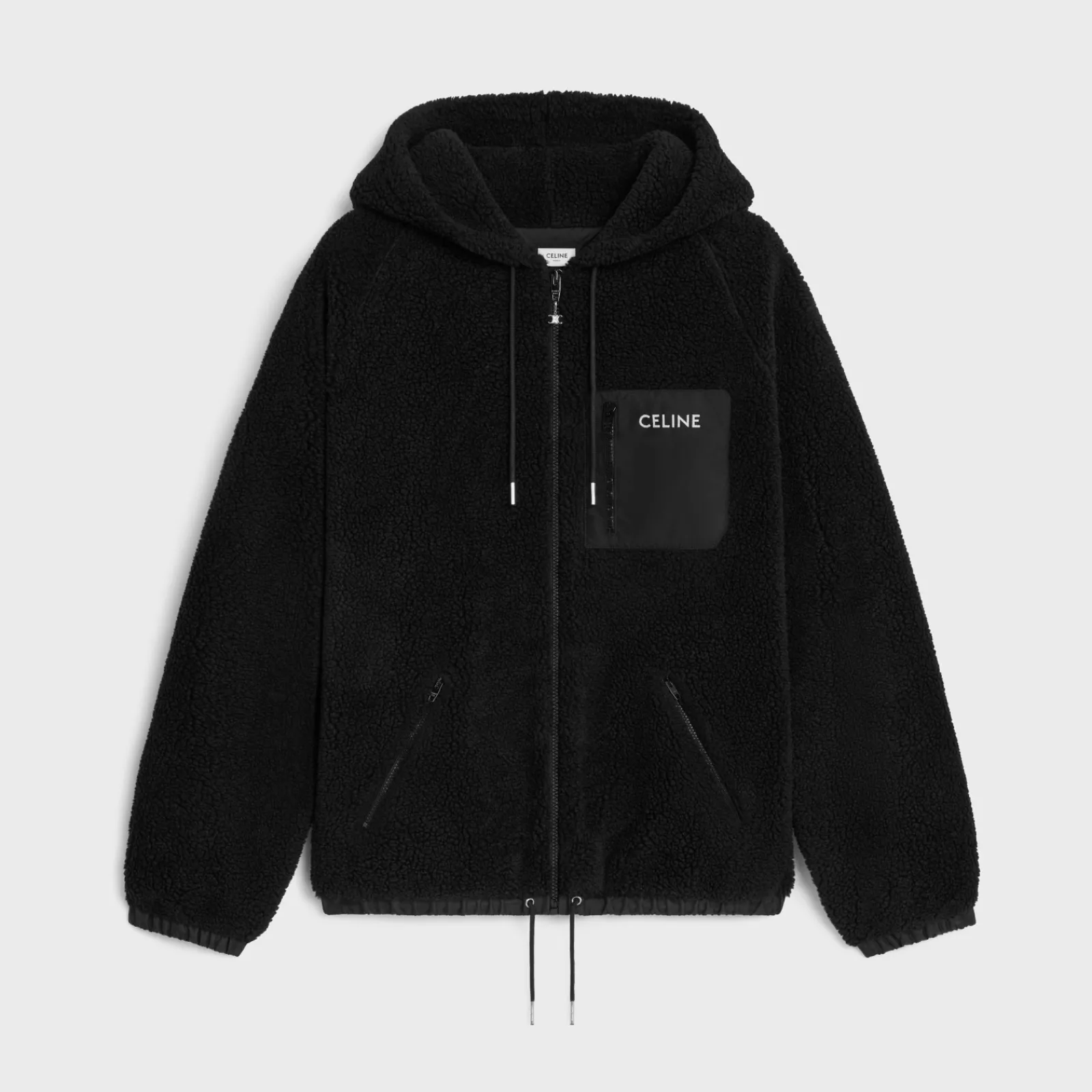 Hot hooded jacket in jersey fleece T-Shirts And Sweatshirts | Coats & Blousons