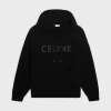 Discount hooded sweater in monochromic wool Knitwear