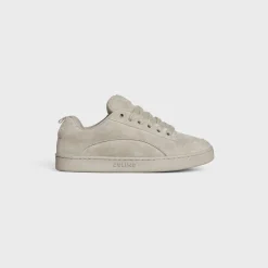 Discount HUNTINGTON LOW LACE-UP SNEAKER in SUEDE CALFSKIN AND MESH Sneakers