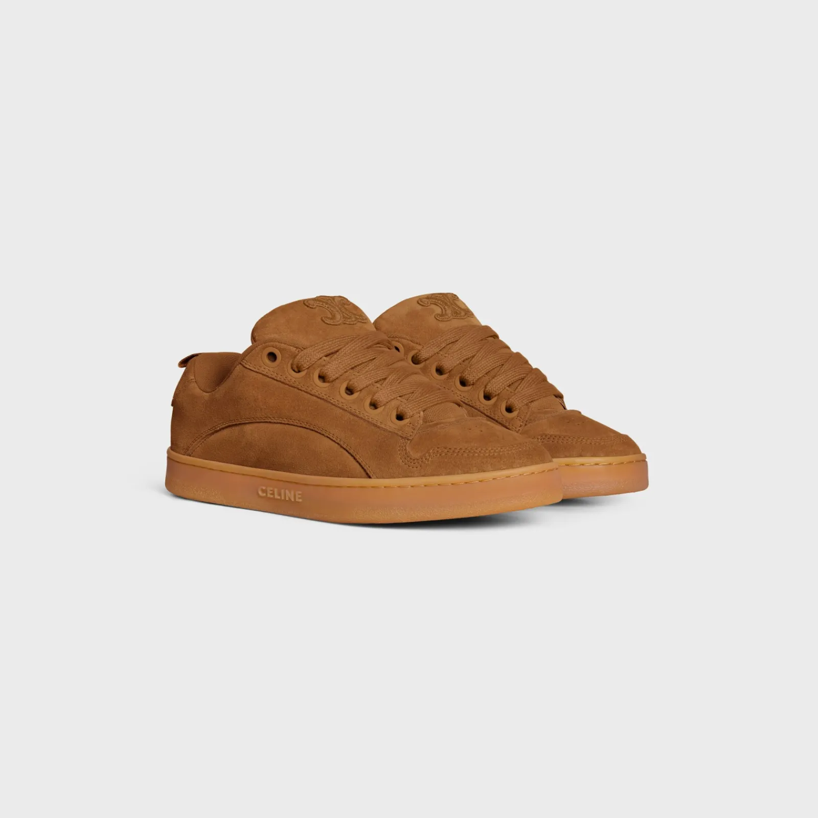 Best HUNTINGTON LOW LACE-UP SNEAKER in SUEDE CALFSKIN AND MESH Sneakers