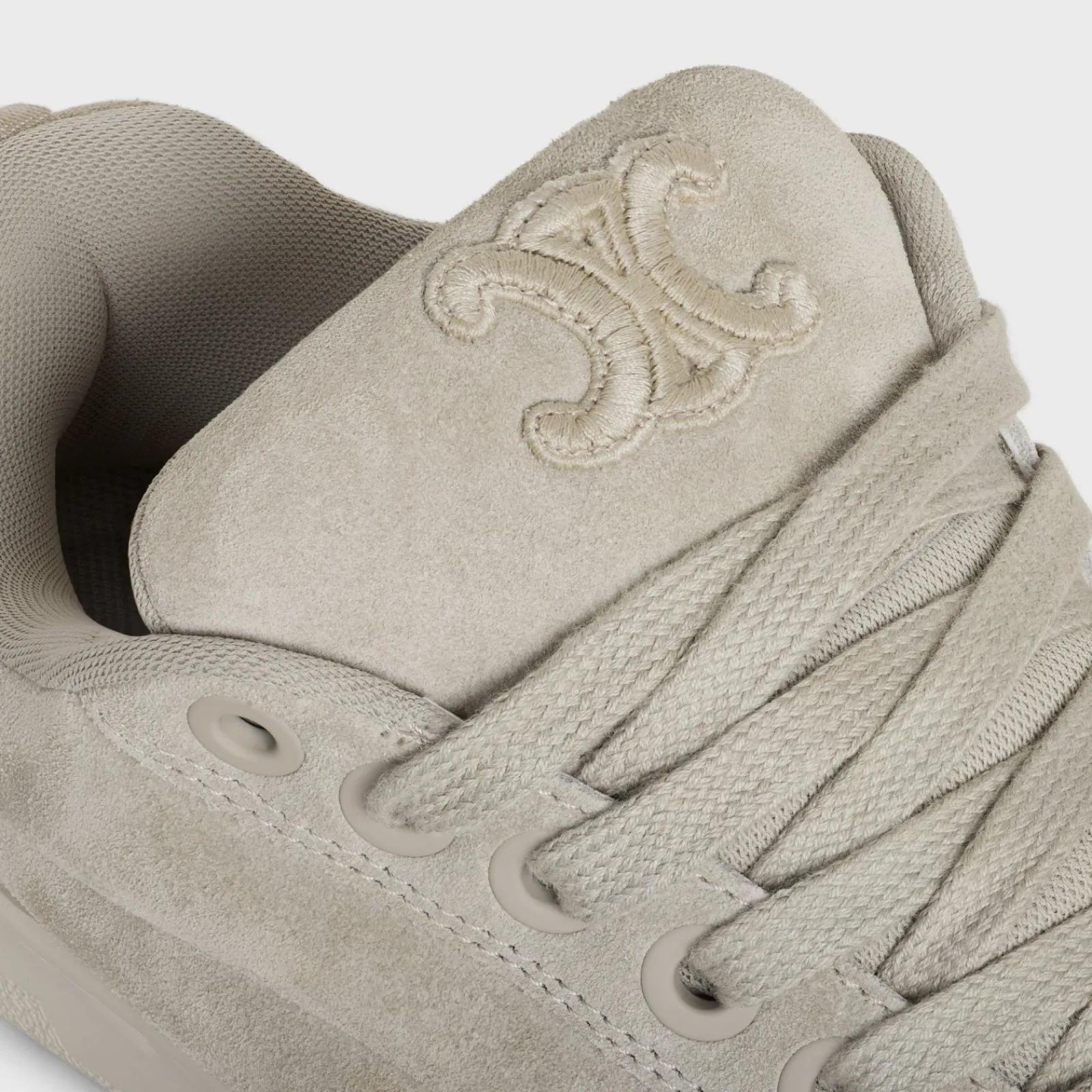 Outlet HUNTINGTON LOW TOP SNEAKERS in SUEDE CALFSKIN AND MESH Women Sneakers