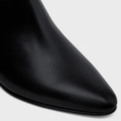Fashion JACNO BACK BUCKLE ZIPPED BOOT in Shiny calfskin Boots