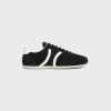 Best JOGGER LOW LACE-UP SNEAKER WITH TRIOMPHE in SUEDE CALFSKIN AND CALFSKIN Sneakers
