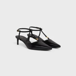 Best KITTEN T-BAR STRAP PUMP in CALFSKIN Women Pumps