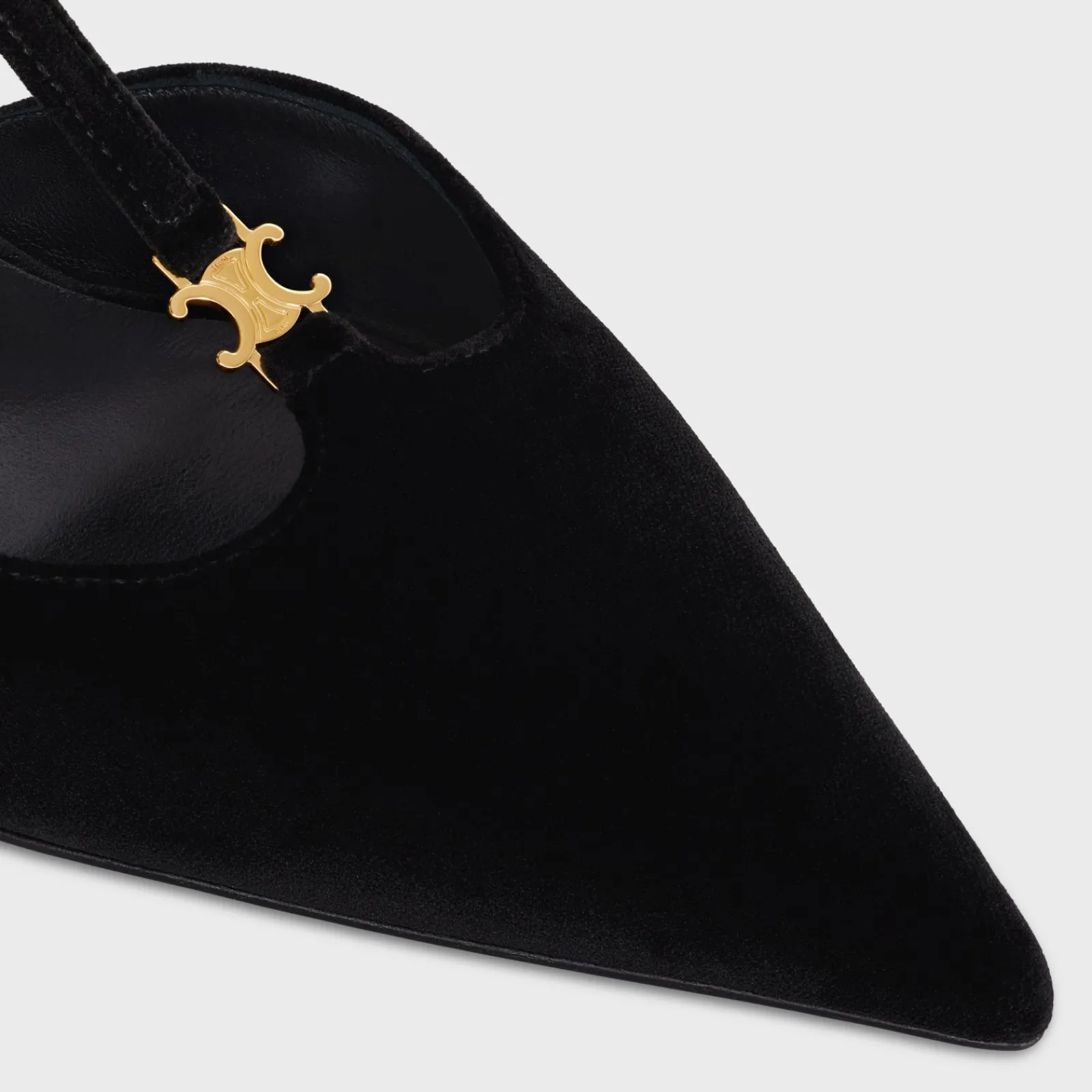 New KITTEN T-BAR STRAP PUMP in VELVET Women Pumps