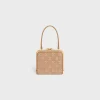 Sale LANA MINAUDIERE in SUEDE CALFSKIN WITH TRIOMPHE STRASS Women More Lines·Other Lines | Categories·Top-Handle Bags