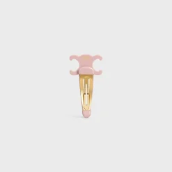 Outlet Large Snap Hair Clip in Acetate and Steel Women Hair Accessories