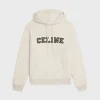 Outlet loose hoodie in cotton fleece T-Shirts And Sweatshirts