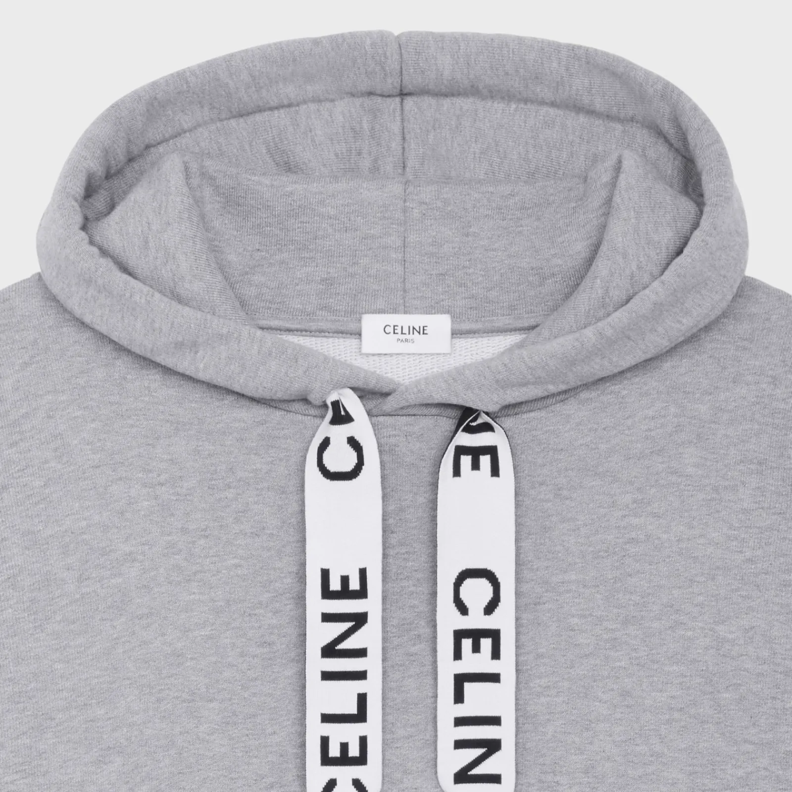 Clearance LOOSE HOODIE IN COTTON FLEECE T-Shirts And Sweatshirts