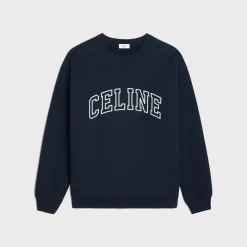 Hot loose sweatshirt in COTTON FLEECE T-Shirts And Sweatshirts