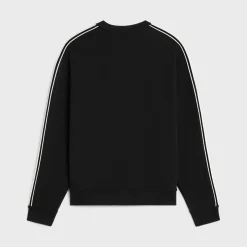 Outlet loose sweatshirt in cotton fleece T-Shirts And Sweatshirts