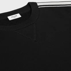 Outlet loose sweatshirt in cotton fleece T-Shirts And Sweatshirts