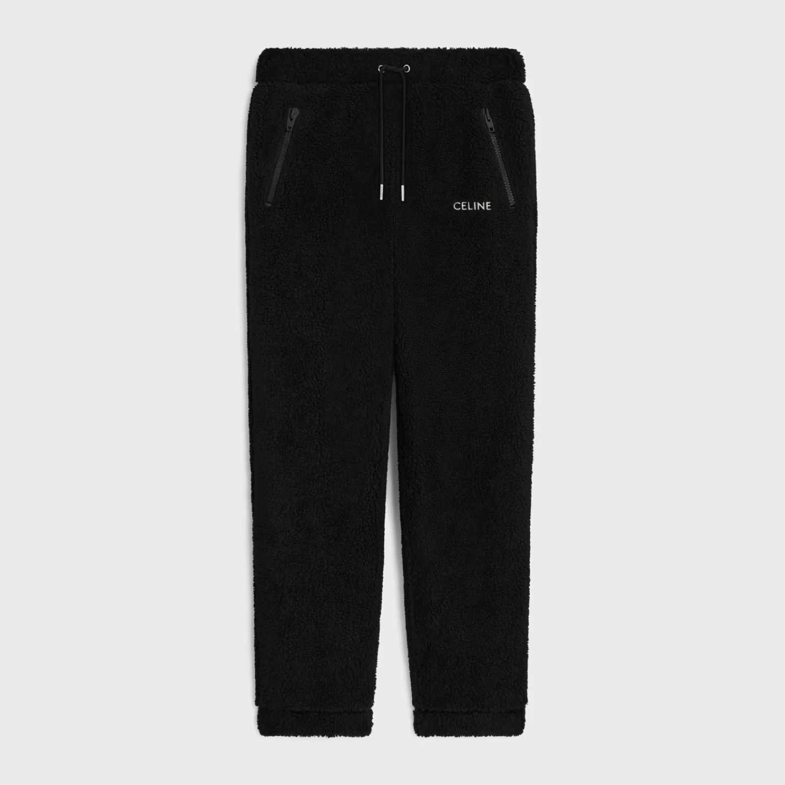 Fashion loose track pants in jersey fleece Pants And Shorts