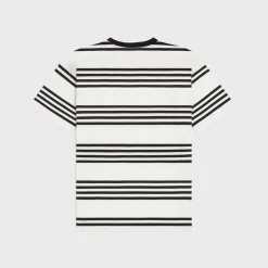 Online loose t-shirt in striped cotton jersey T-Shirts And Sweatshirts