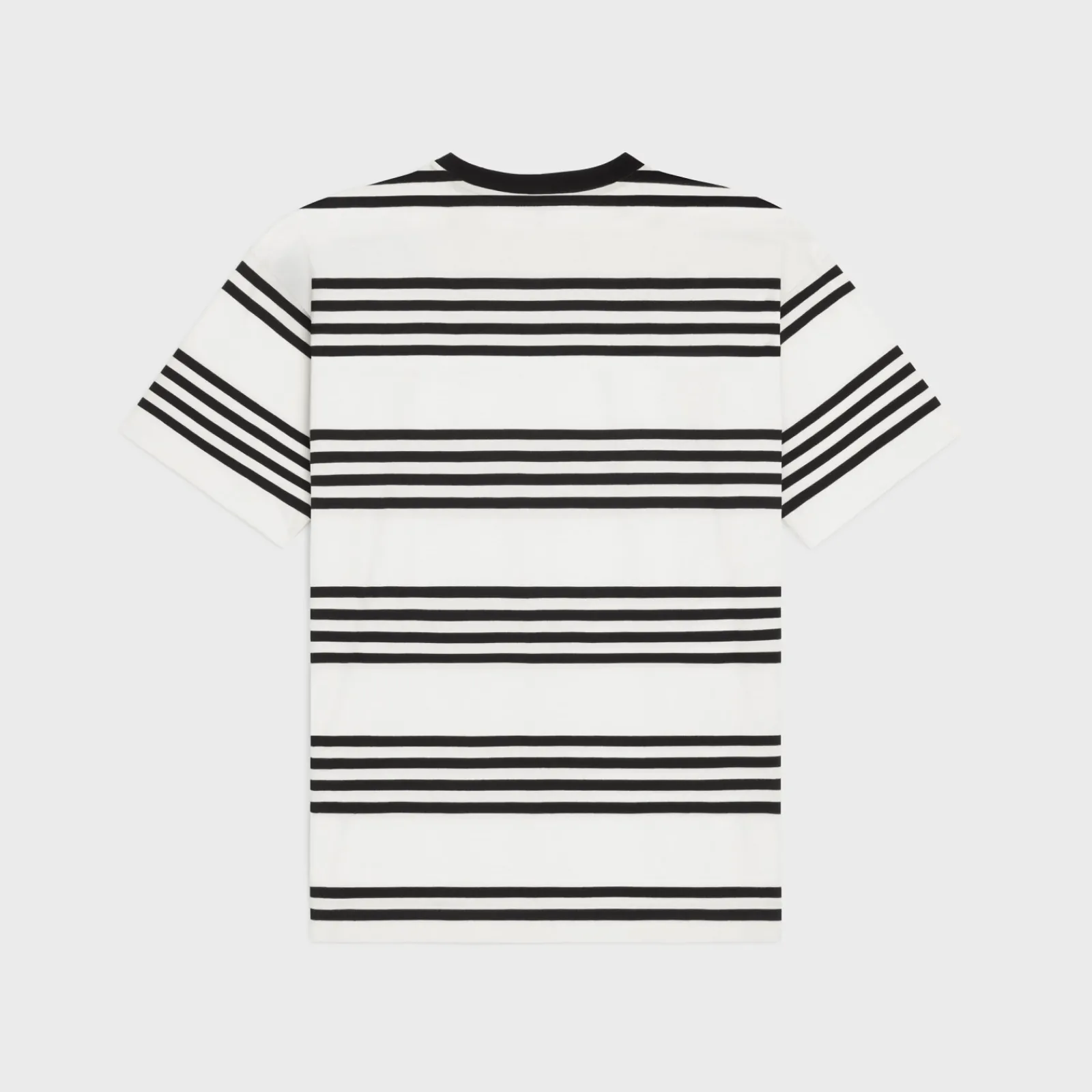 Online loose t-shirt in striped cotton jersey T-Shirts And Sweatshirts