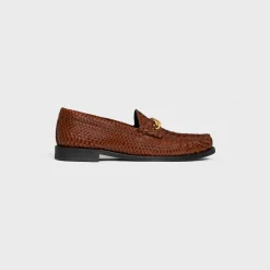 Hot LUCO TRIOMPHE CHAIN LOAFER in PATENT PYTHON STAMPED CALFSKIN Women Loafers And Flats