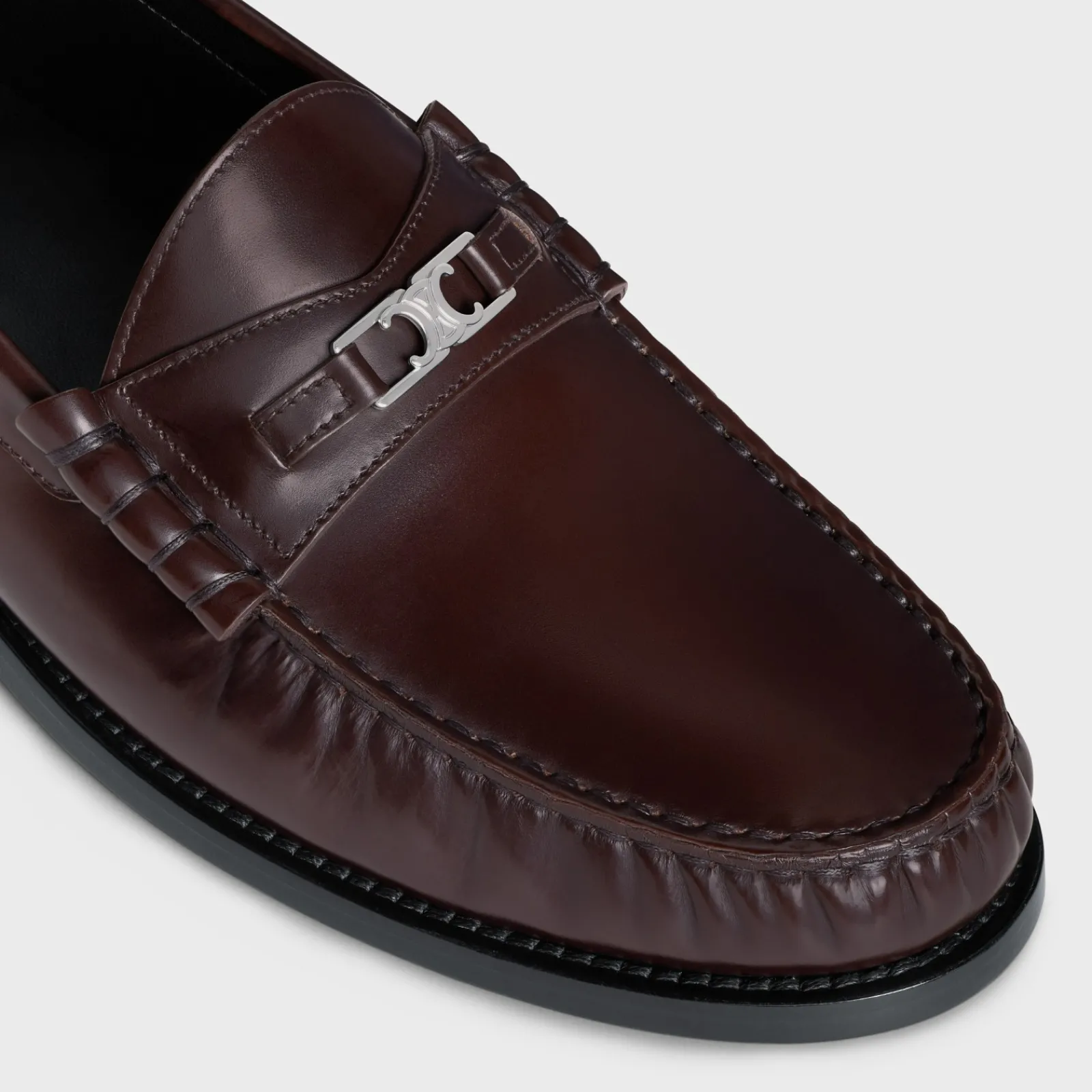 Fashion LUCO Triomphe Loafer in POLISHED BULL Loafers And Mocassins