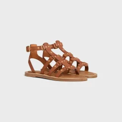 Clearance LYMPIA GLADIATOR SANDAL in CALFSKIN Women Sandals