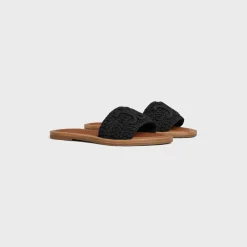 Online LYMPIA MULE in TRIOMPHE KNITTED COTTON Women Sandals