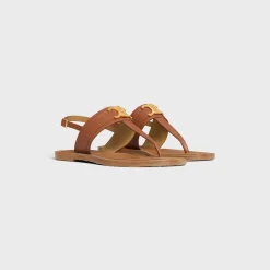 Best LYMPIA TRIOMPHE THONG in CALFSKIN Women Sandals