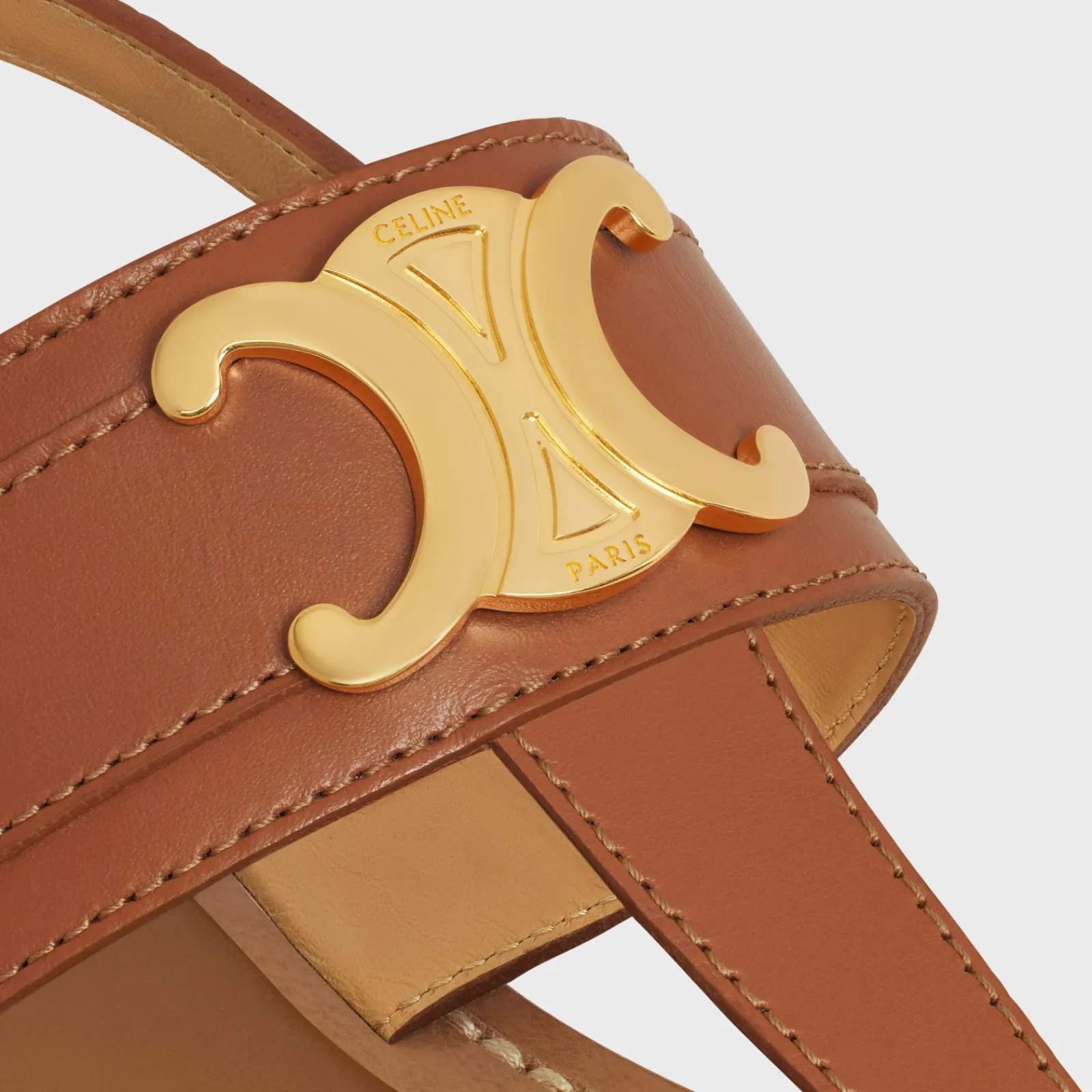 Best LYMPIA TRIOMPHE THONG in CALFSKIN Women Sandals