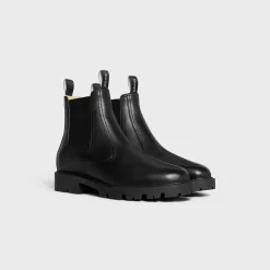 Best MARGARET CHELSEA BOOT WITH SHEARLING in Calfskin Boots