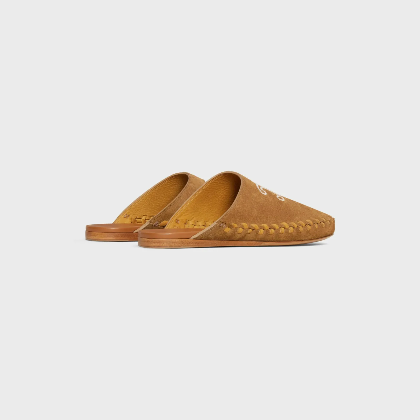Online MARLOU TRIOMPHE MULE IN SUEDE CALFSKIN Sandals