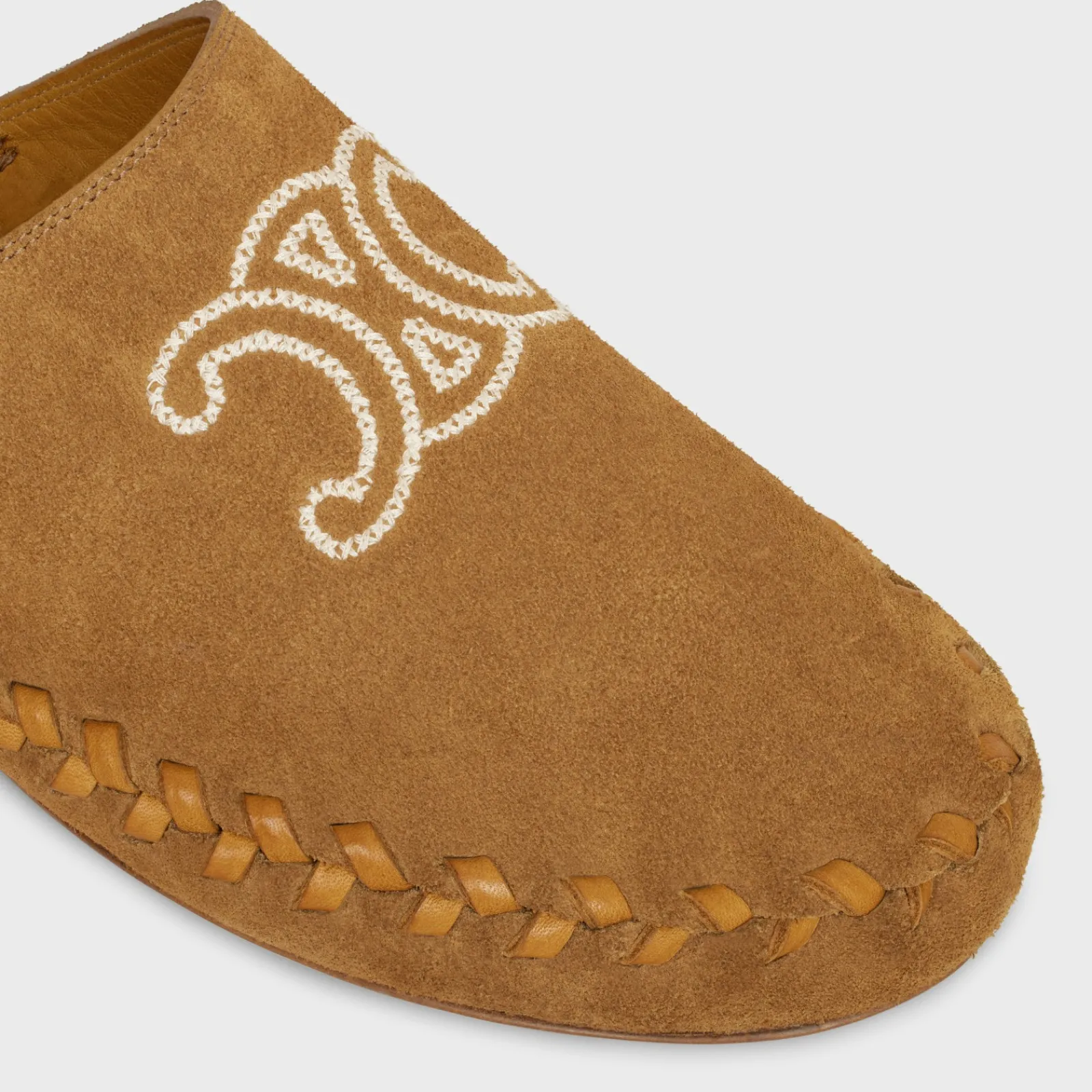 Online MARLOU TRIOMPHE MULE IN SUEDE CALFSKIN Sandals