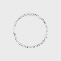 Sale Mesh Necklace in Sterling with Rhodium finish Necklaces