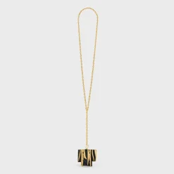 Best Nevelson Project Necklace Vermeil and Oak Wood Women Other Lines | Categories·Necklaces