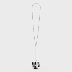 Sale Nevelson Project Necklace Sterling Silver and Oak Wood Women Other Lines | Categories·Necklaces