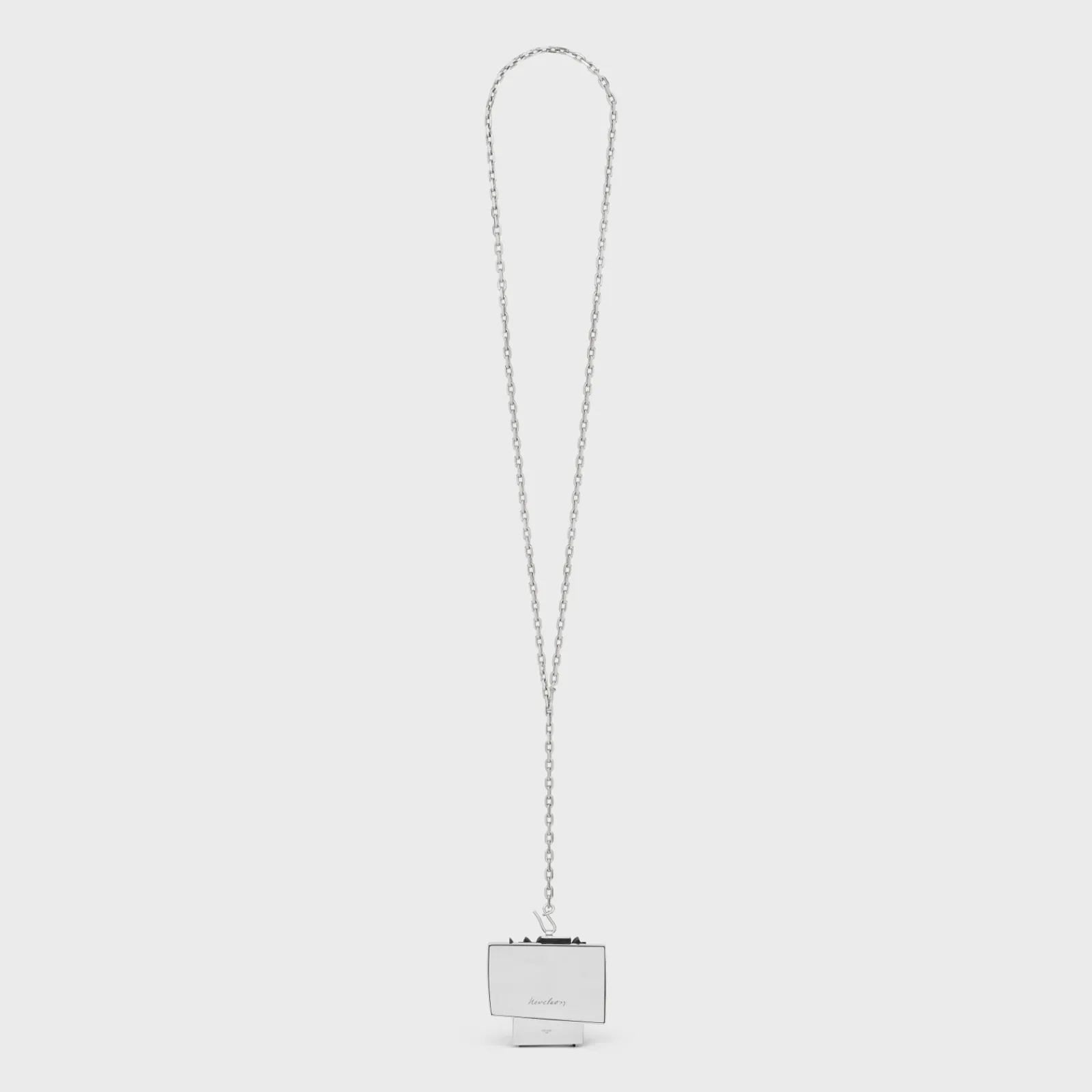 Sale Nevelson Project Necklace Sterling Silver and Oak Wood Women Other Lines | Categories·Necklaces