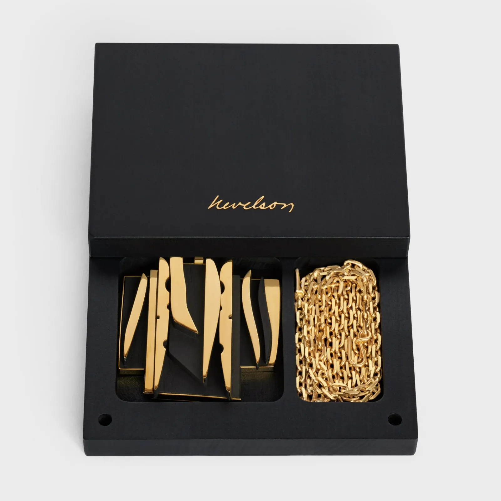 Best Nevelson Project Necklace Vermeil and Oak Wood Women Other Lines | Categories·Necklaces