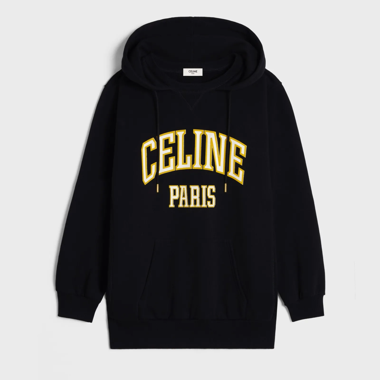 Discount oversized hoodie in cotton fleece Women T-Shirts And Sweatshirts
