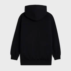 Discount oversized hoodie in cotton fleece Women T-Shirts And Sweatshirts