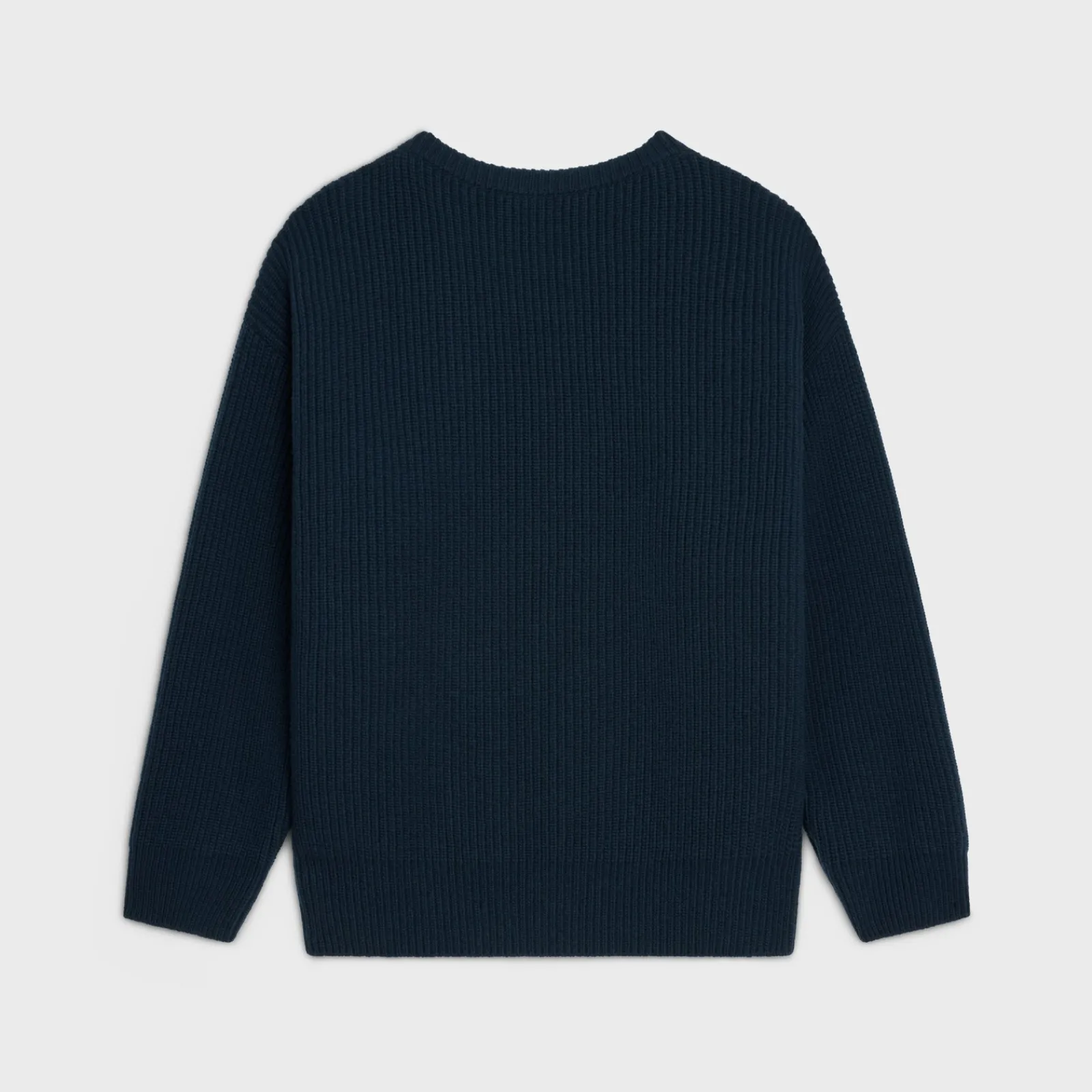 Clearance oversized sweater in ribbed wool Knitwear