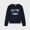 Discount paris crew neck sweater in cotton Knitwear