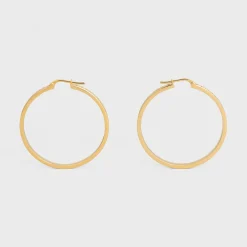 Online Paris Large Hoops in Brass with Finish Women Other Lines | Categories·Earrings