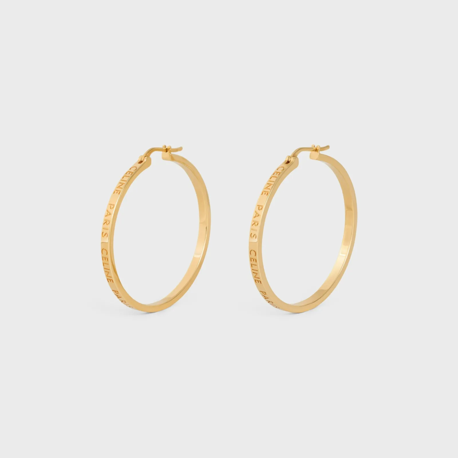 Online Paris Large Hoops in Brass with Finish Women Other Lines | Categories·Earrings