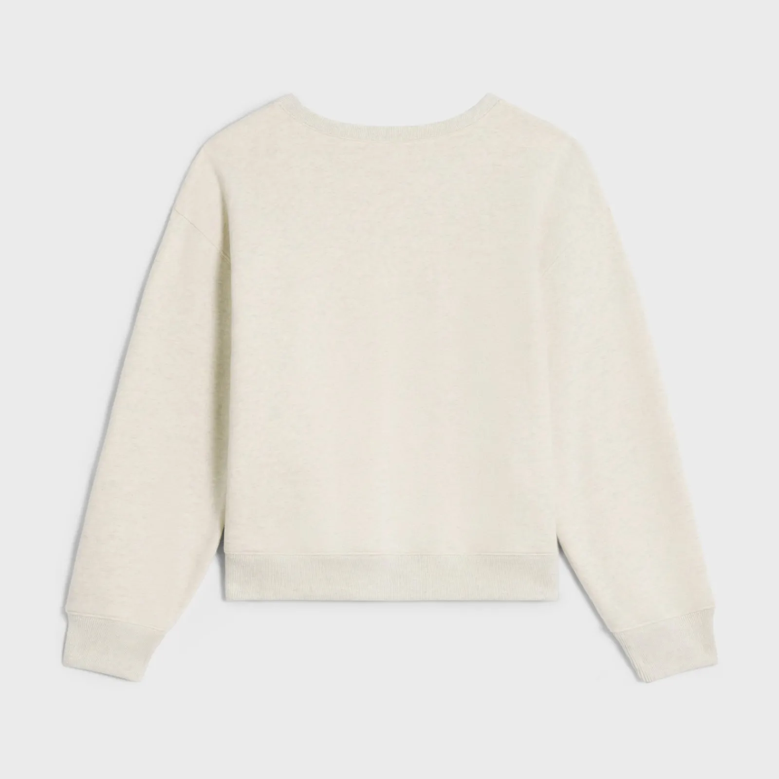 Discount paris loose sweatshirt in cotton fleece Women T-Shirts And Sweatshirts