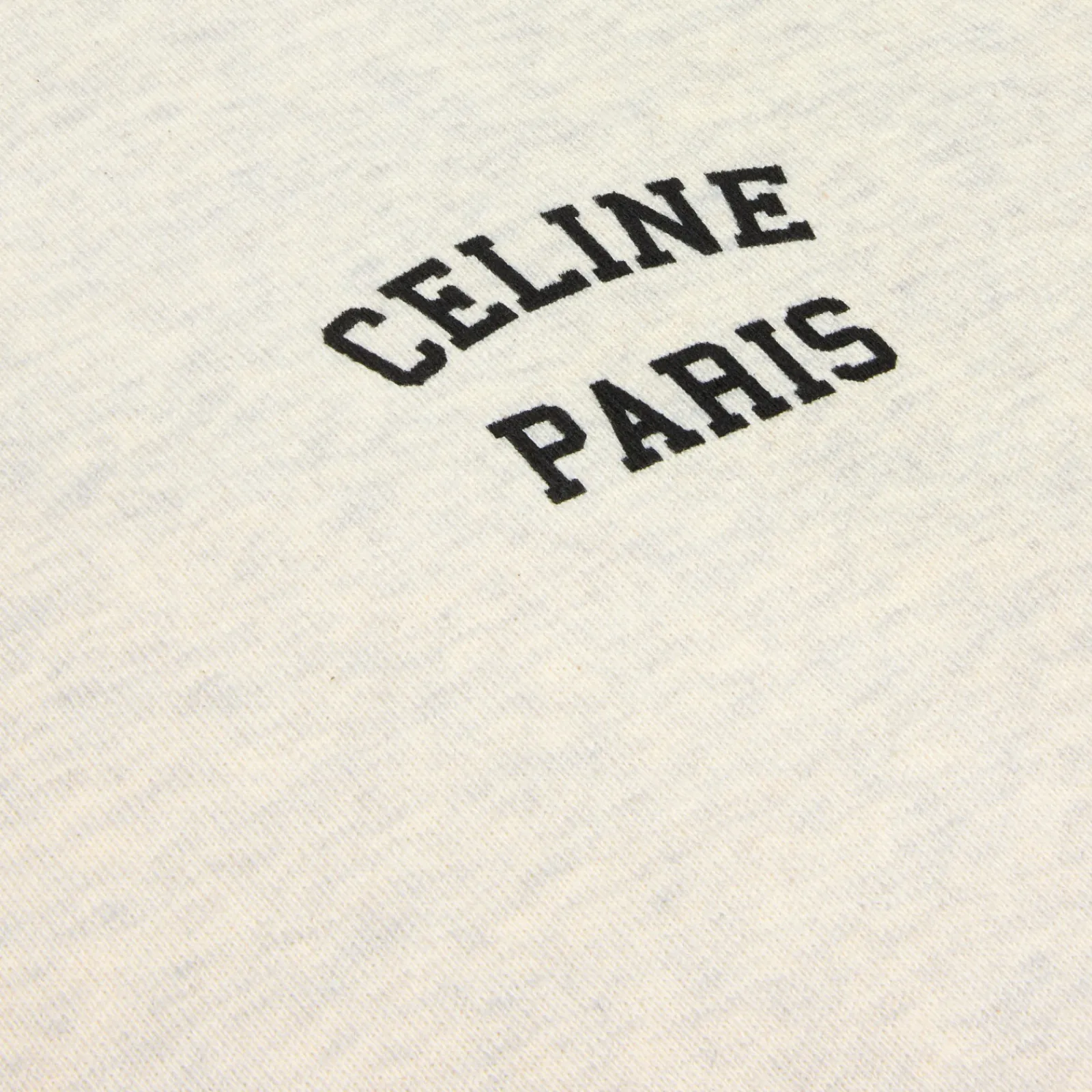 Discount paris loose sweatshirt in cotton fleece Women T-Shirts And Sweatshirts