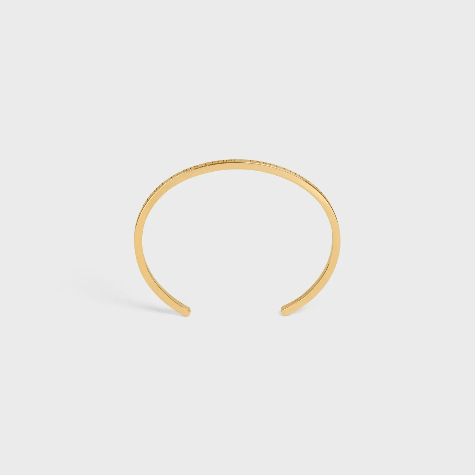 Sale Paris Thin Cuff in Brass with Finish Women Other Lines | Categories·Bracelets