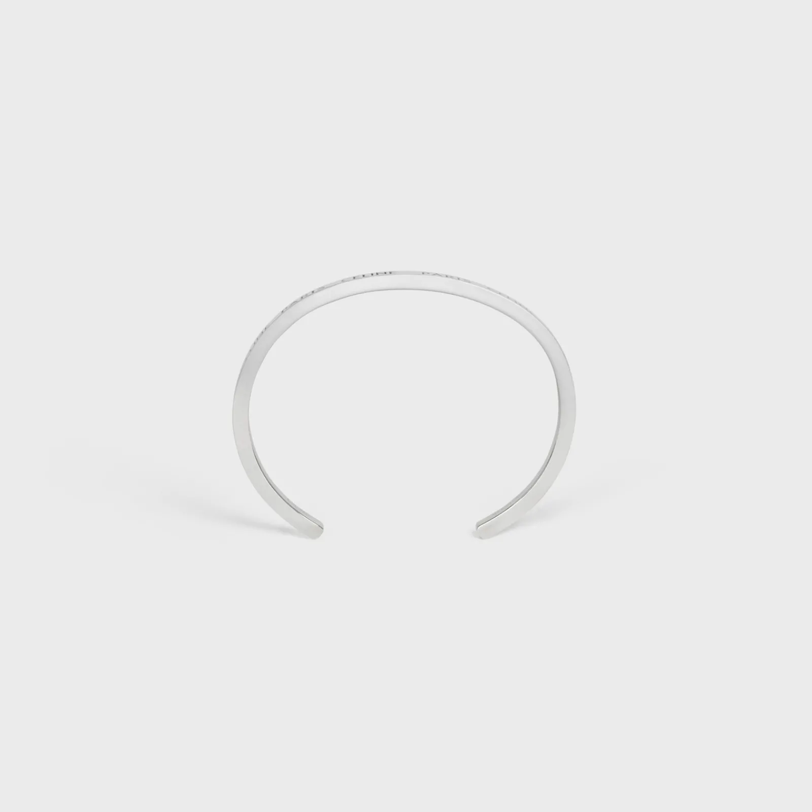 Discount Paris Thin Cuff in Brass with Rhodium Finish Women Other Lines | Categories·Bracelets