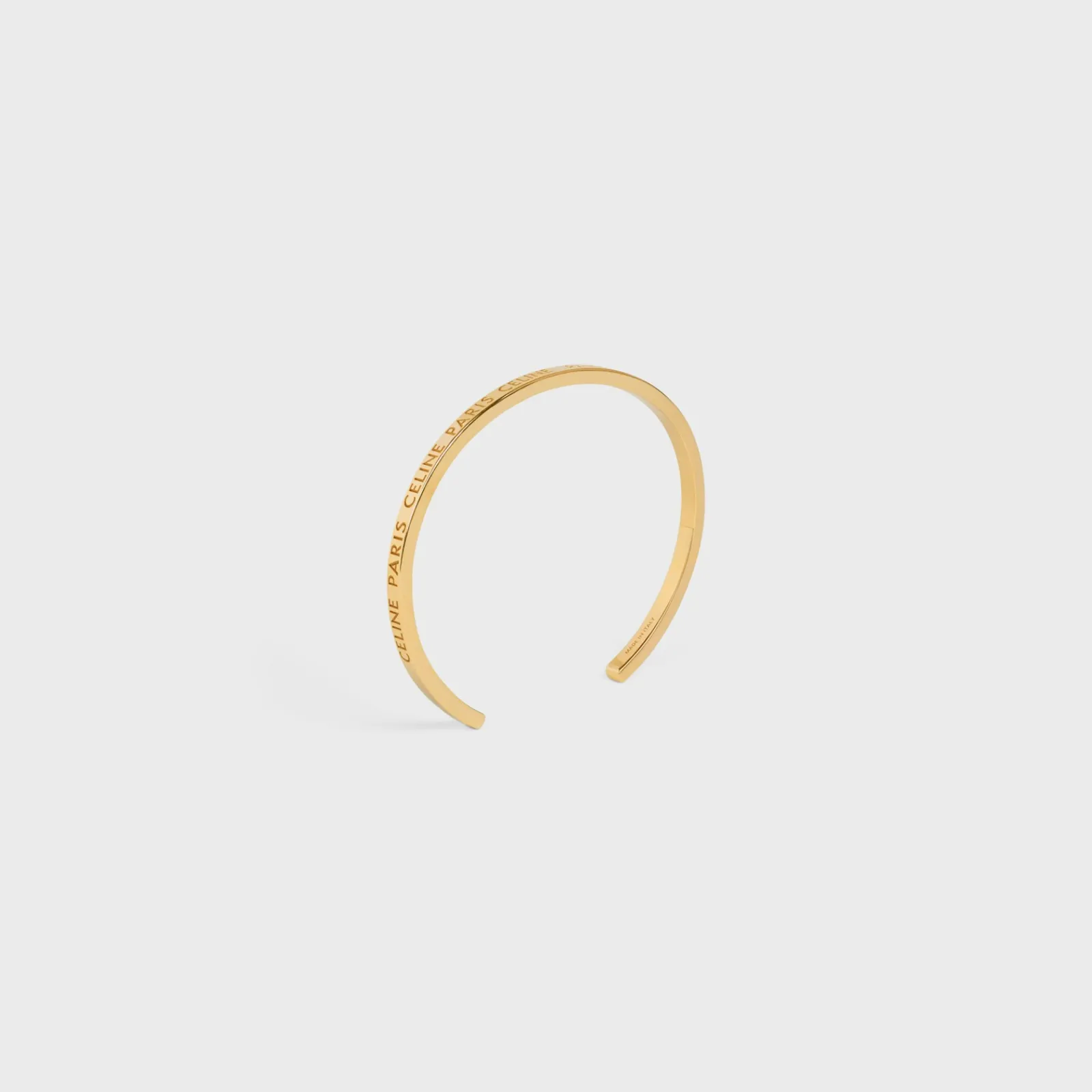 Sale Paris Thin Cuff in Brass with Finish Women Other Lines | Categories·Bracelets
